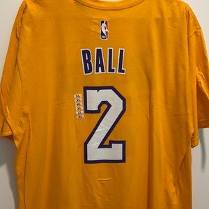 Lonzo Ball Lakers player t shirt. XL